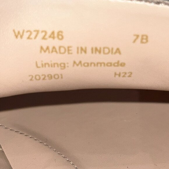 COLE HAAN Stassi Chain Loafers in Black Princess - Leather - EUC -Women's Size 7 - Picture 5 of 9